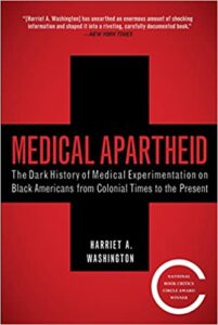 Cover of Medical Apartheid by Harriet A. Washington